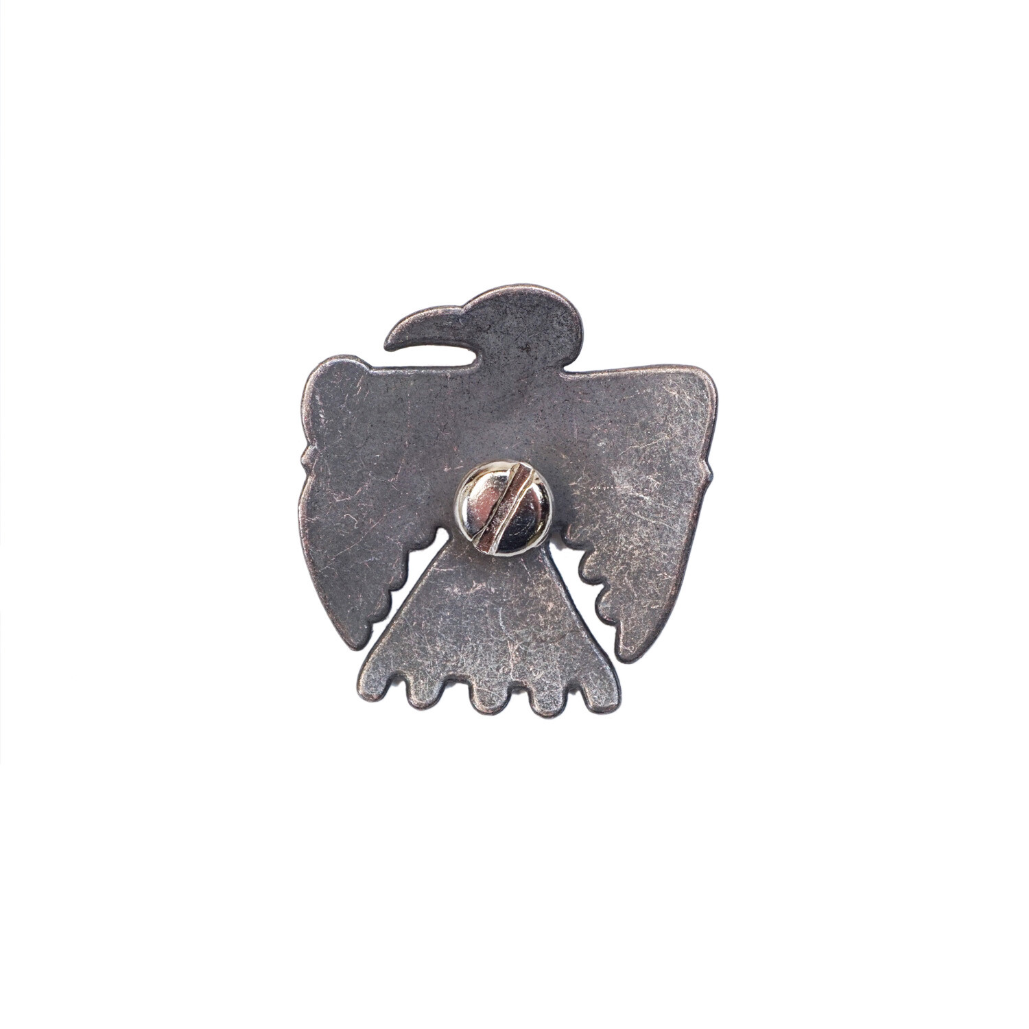 Thunderbird Concho With Turquoise Stone