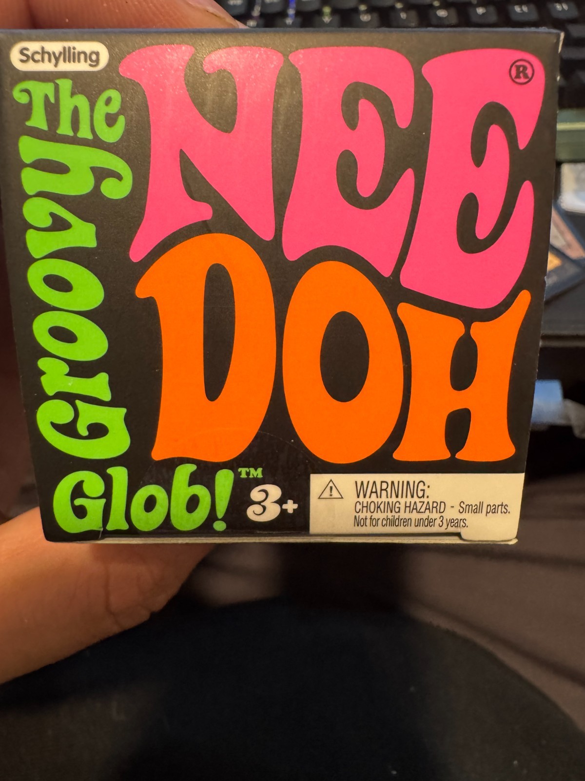 NeeDoh The Groovy Glob Original Squish Blue