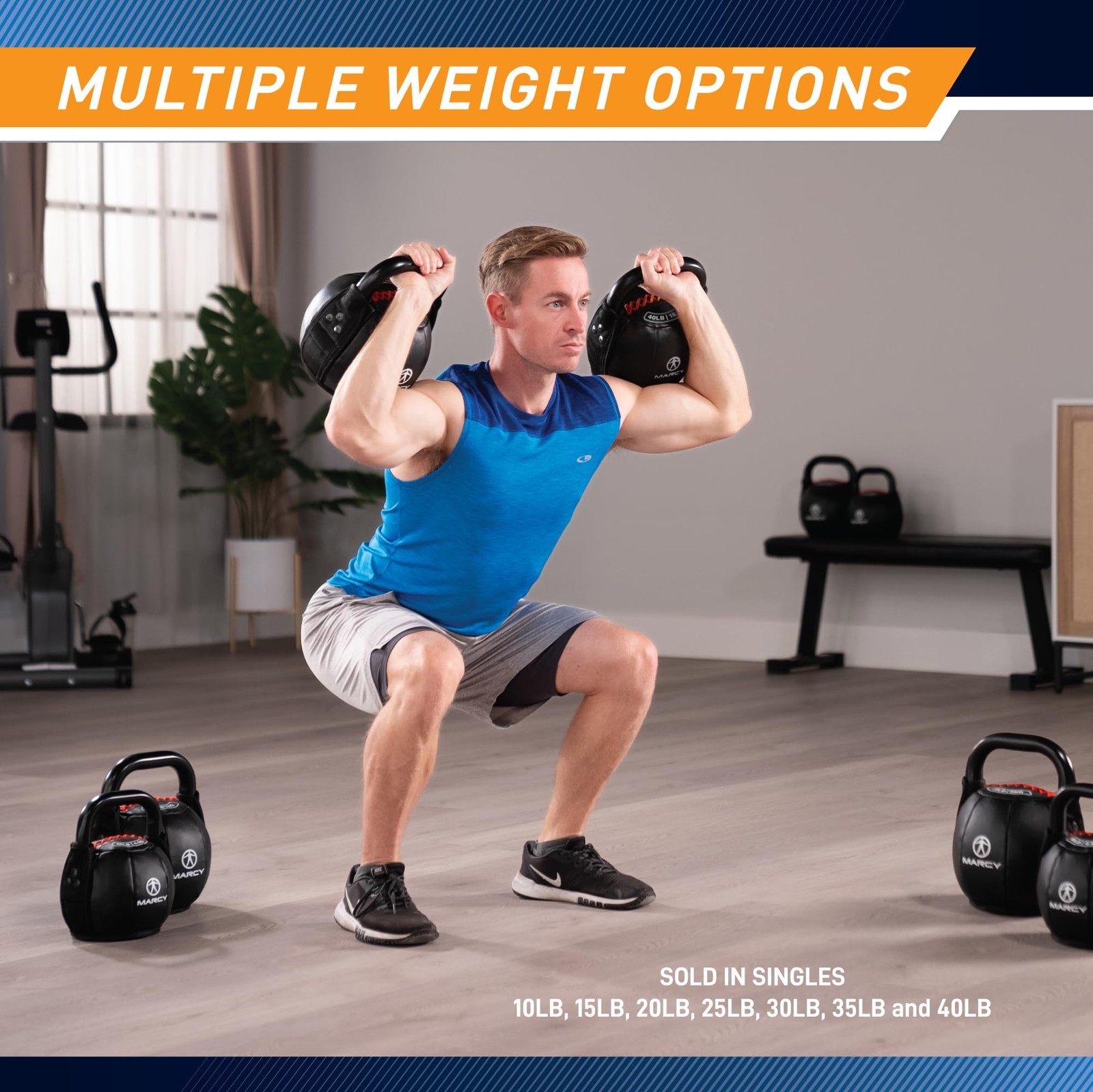 Soft Kettlebell with Handle for Weightlifting, Conditioning, Strength Trainin...