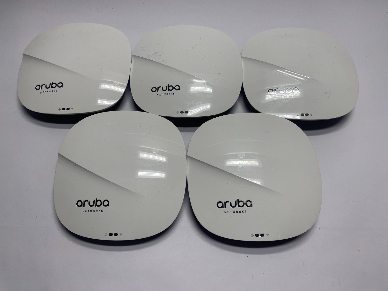 Lot of 5 HP Enterprise Aruba AP-315 (APIN0315) Dual Access Point, JW797A