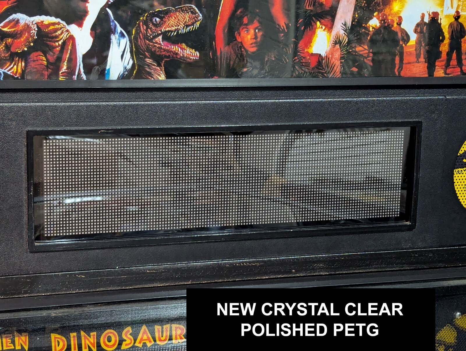 Data East Pinball Machine DMD Dot Matrix Display Protective Lens Replacement 5PK