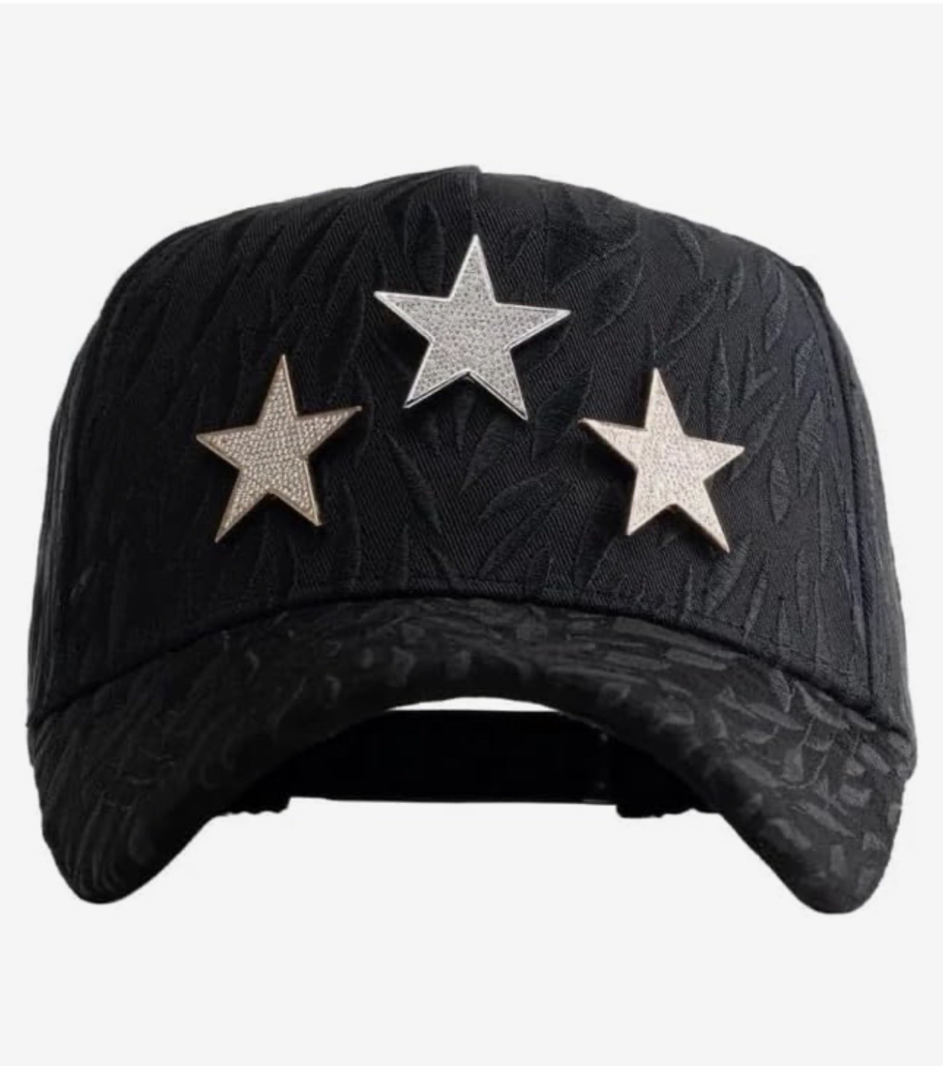 EL BARBAS HATS X CT "ROCKSTAR" BLACK SNAPBACK HAT - NO BOX