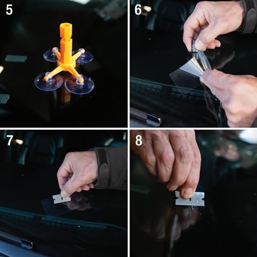 W3071 Deluxe Car Windshield Repair Kit