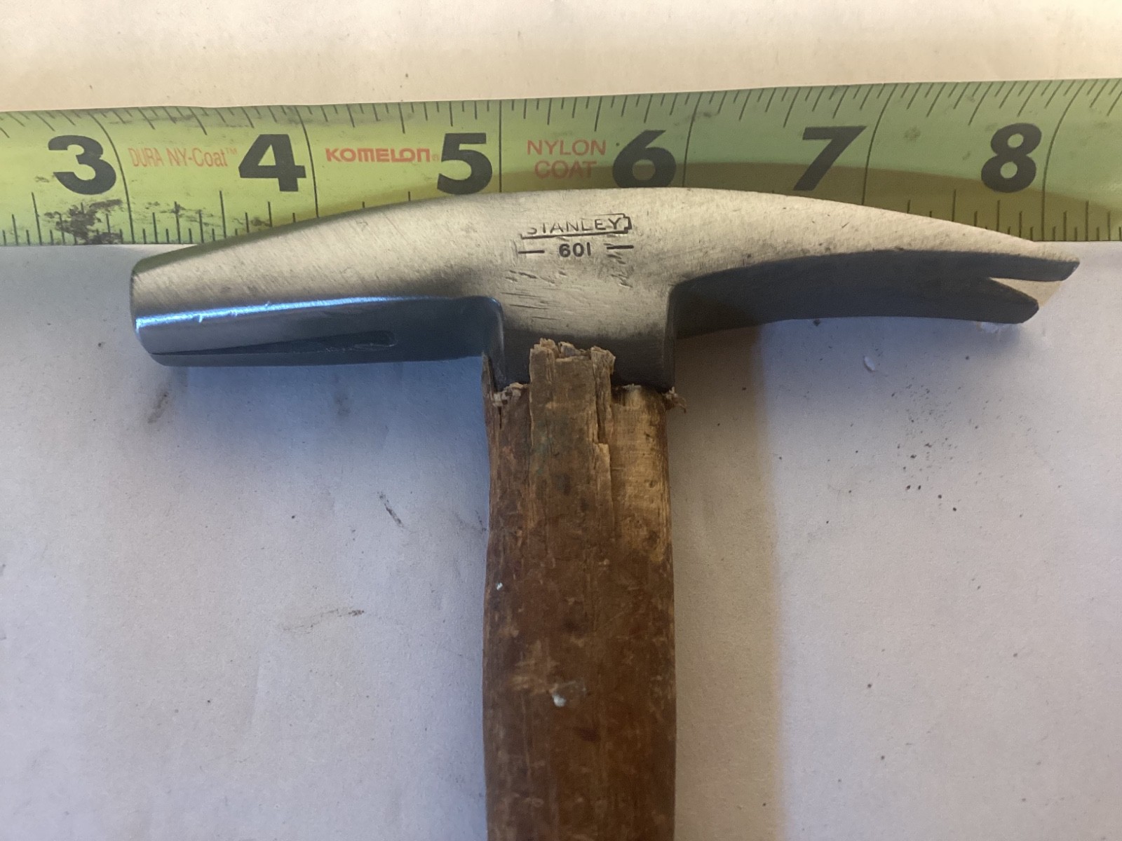 Vintage Stanley #601 upholstery tack hammer cobbler tool