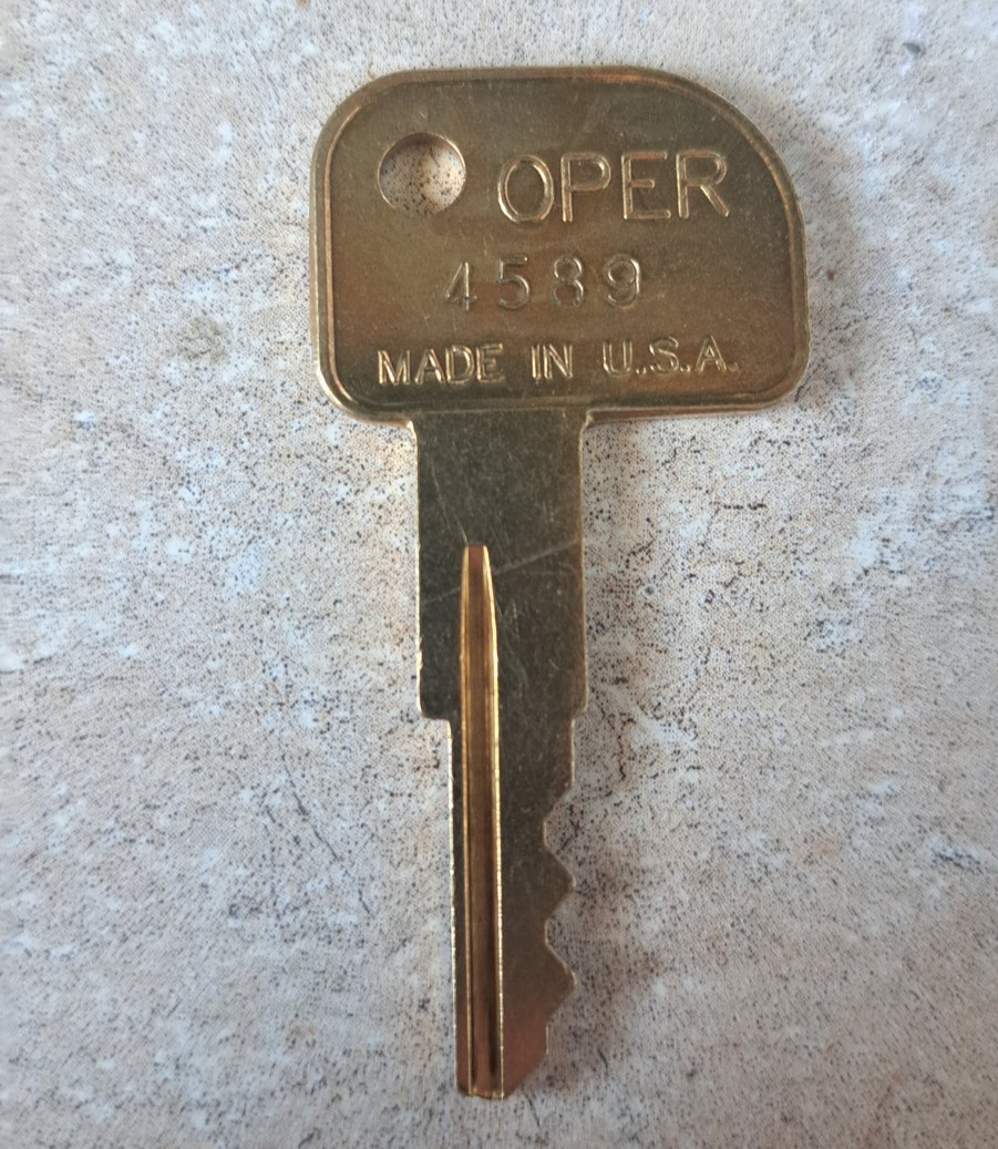 NCR OPER 4589 Operator Cash Drawer Keys Fits 2181-K002 497-0528404 497-0460797