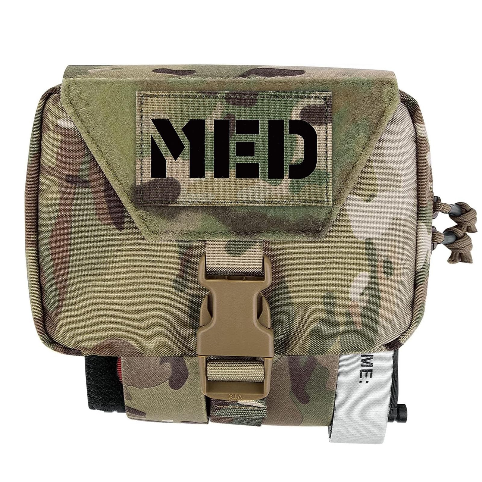 Tactical Rip Away Medical Pouch Tear Off First Aid IFAK Pouch Molle & Belt Ho...