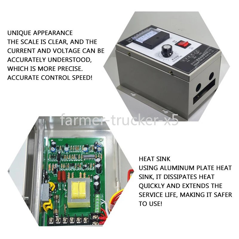 0.75KW 1HP DC Motor Speed Controller 750WAC 220V Input DC Motor Controller