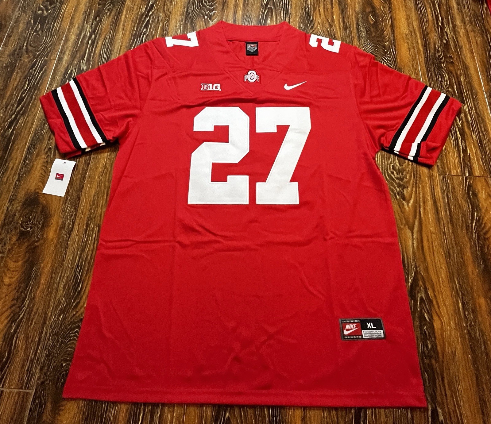 Eddie George Ohio State Adult XL Nike Jersey Brand New