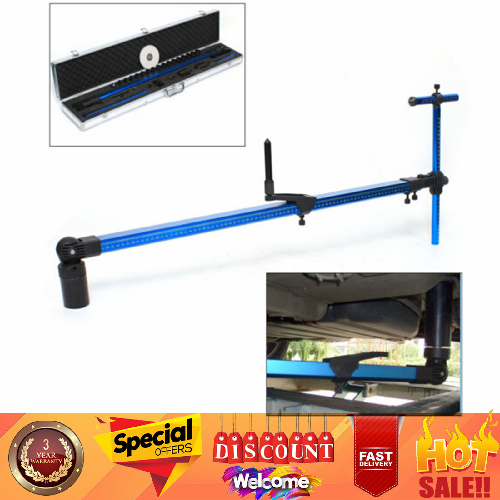 Auto Body Frame Machine 2D Measuring System Tram Gauge Perfect Solution US STOCK