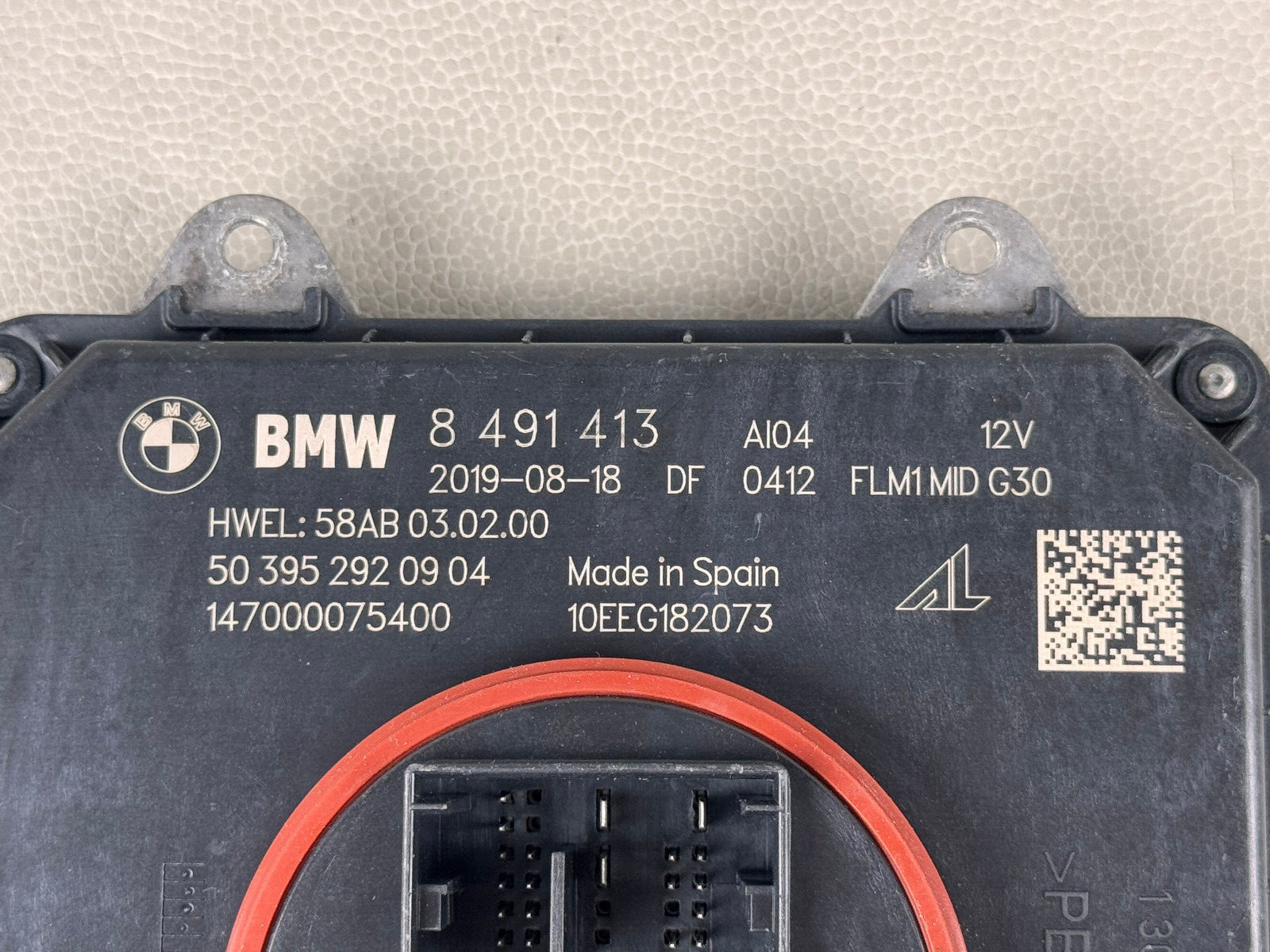 MINT! 2017-2020 BMW G30 HEADLIGHT CONTROLLER CONTROL UNIT MODULE OEM 8 491 413