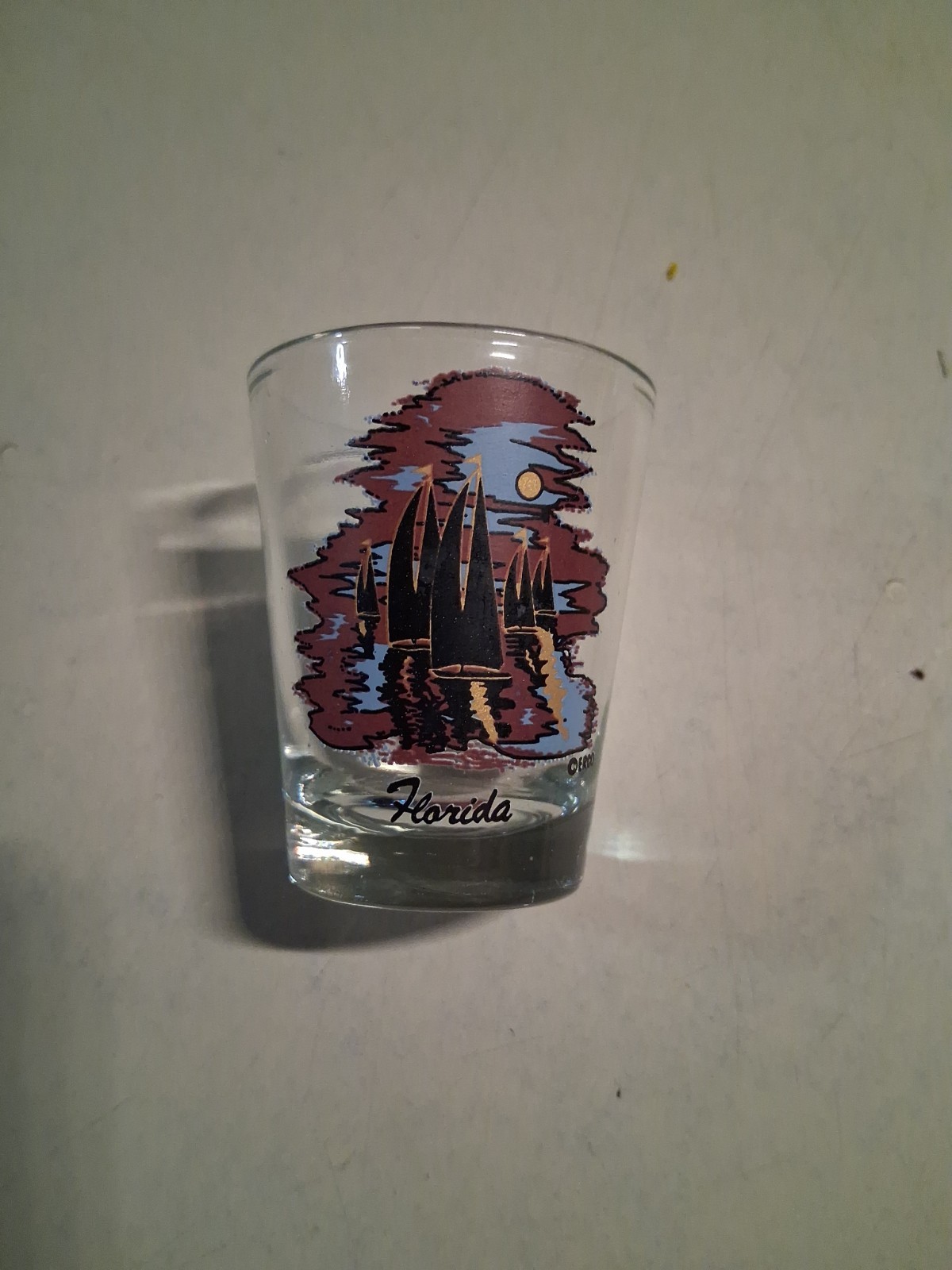 Florida State Mural Shot Glass