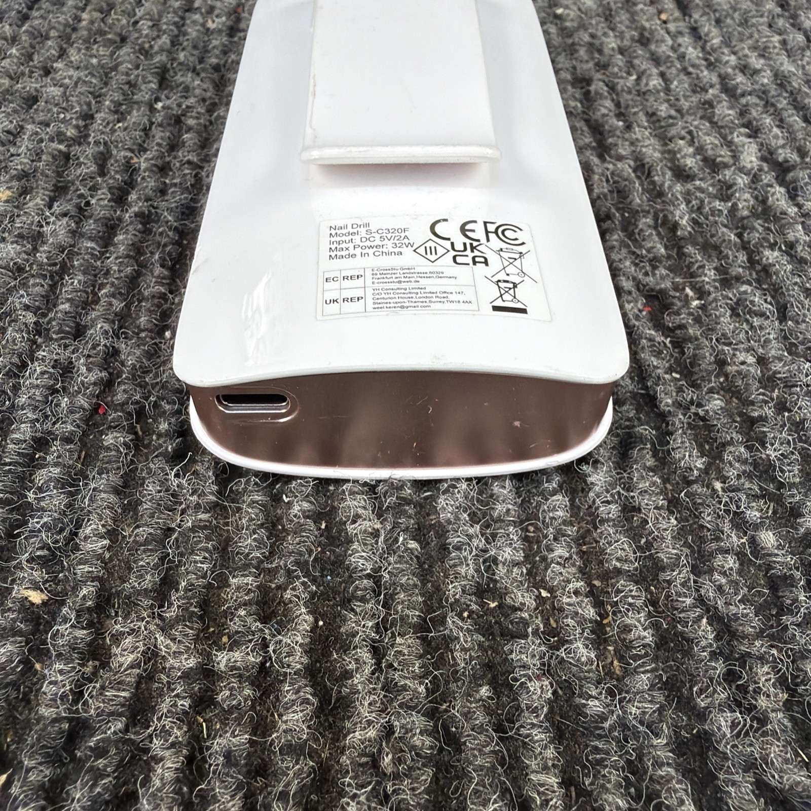 MELODYSUSIE S-C320F RECHARGEABLE NAIL DRILL