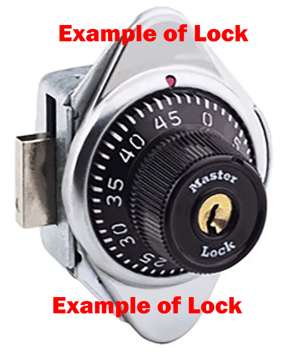 Master Lock Combination Override Key Cut to Your Code F101 - F984
