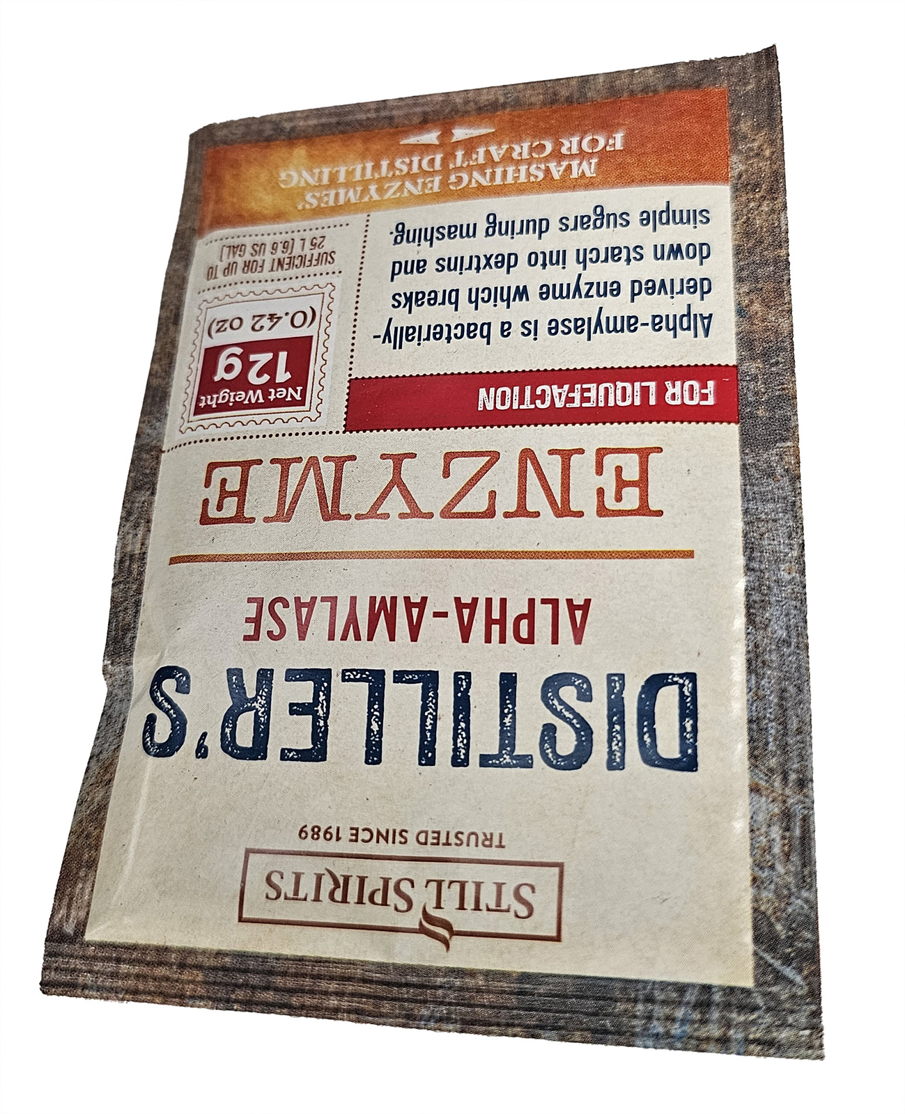 Still Spirits Distiller's Enzyme Alpha-Amylase 12 gram