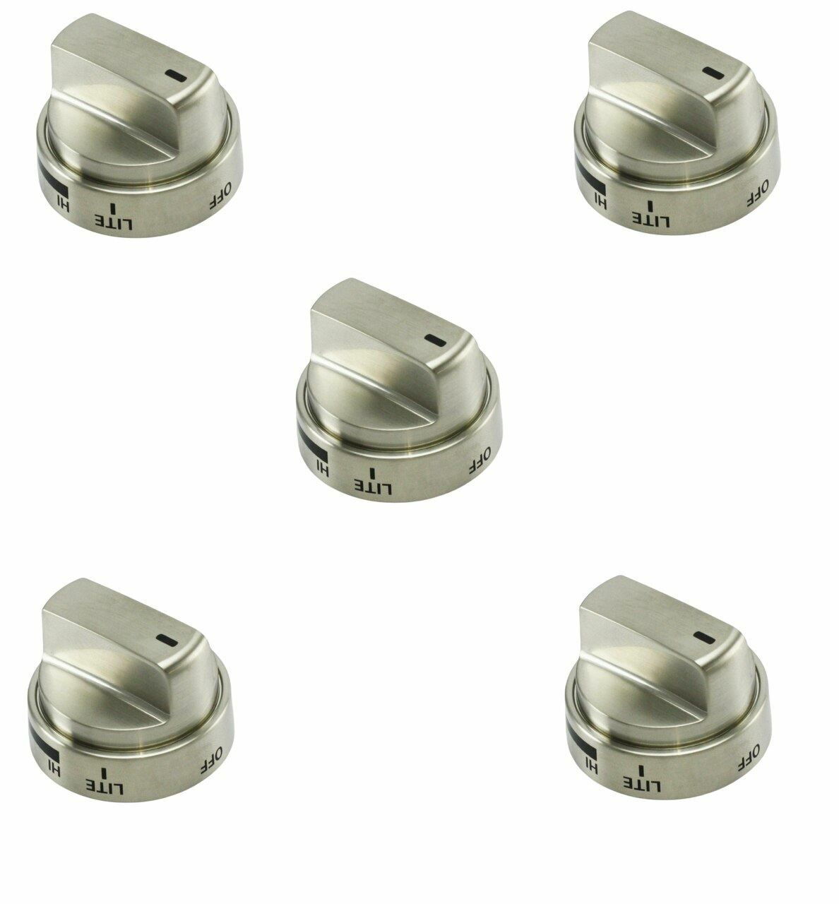 Burner Knob Compatible with LG Range ( 5 PCs ) LRG3194ST LRG3085ST LRG3085ST