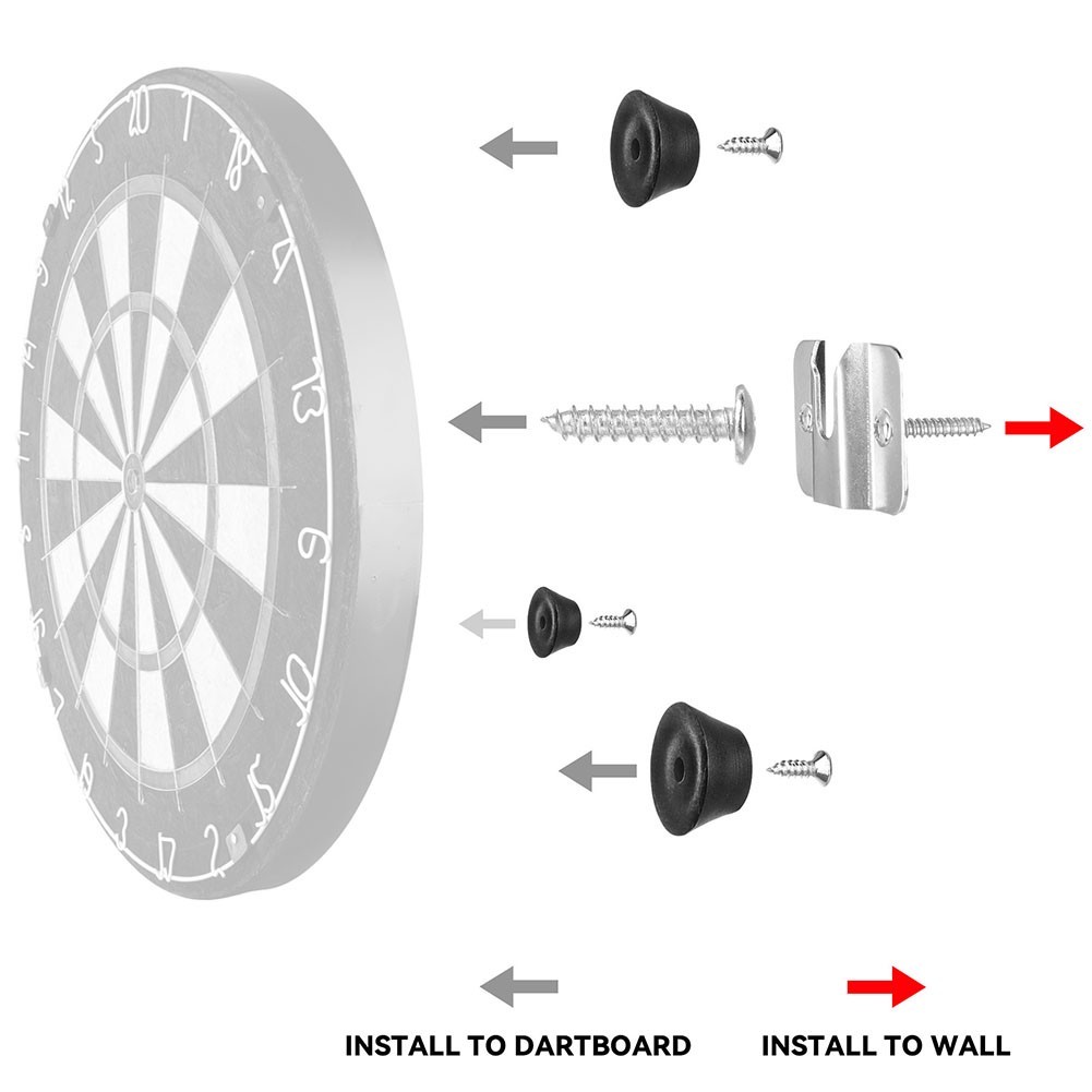Darts Board Bracket Wall Mounting Hanging For Darts Board Easy To Install