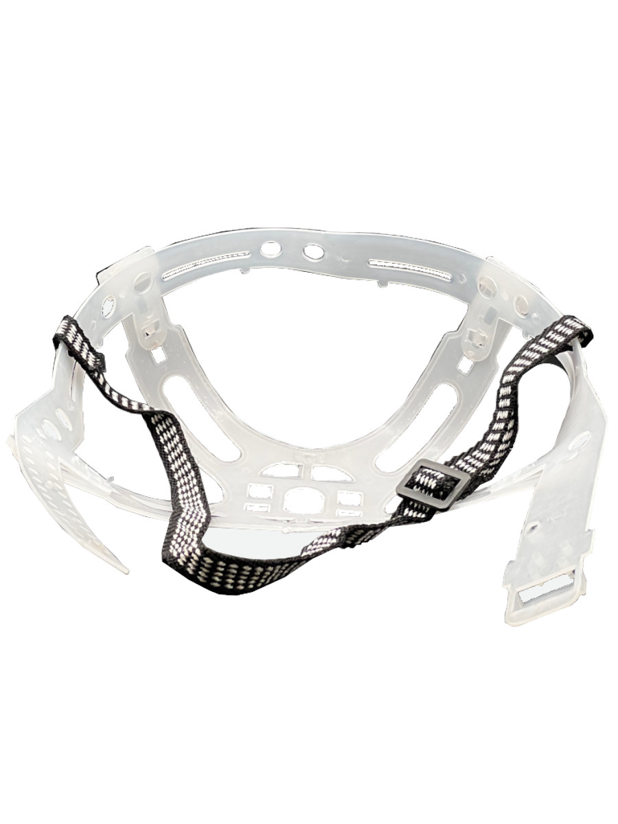 Red V-Shape Construction Helmet With Adjustable Headband Costume Accessory