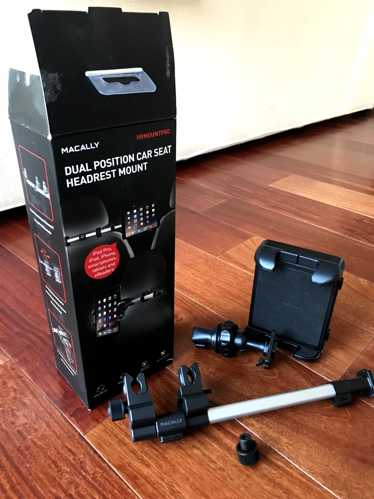 Macally HRMOUNTPROB Dual Position Car Seat Headrest Mount