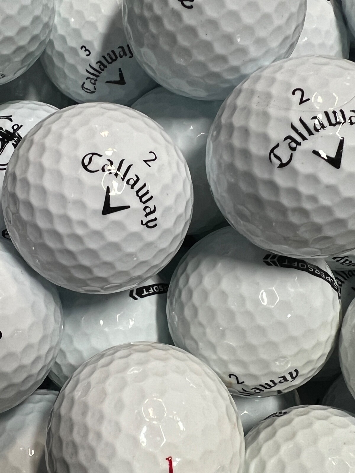 36 Callaway Assorted Mix Used Golf Balls - 5A Grade AAAAA