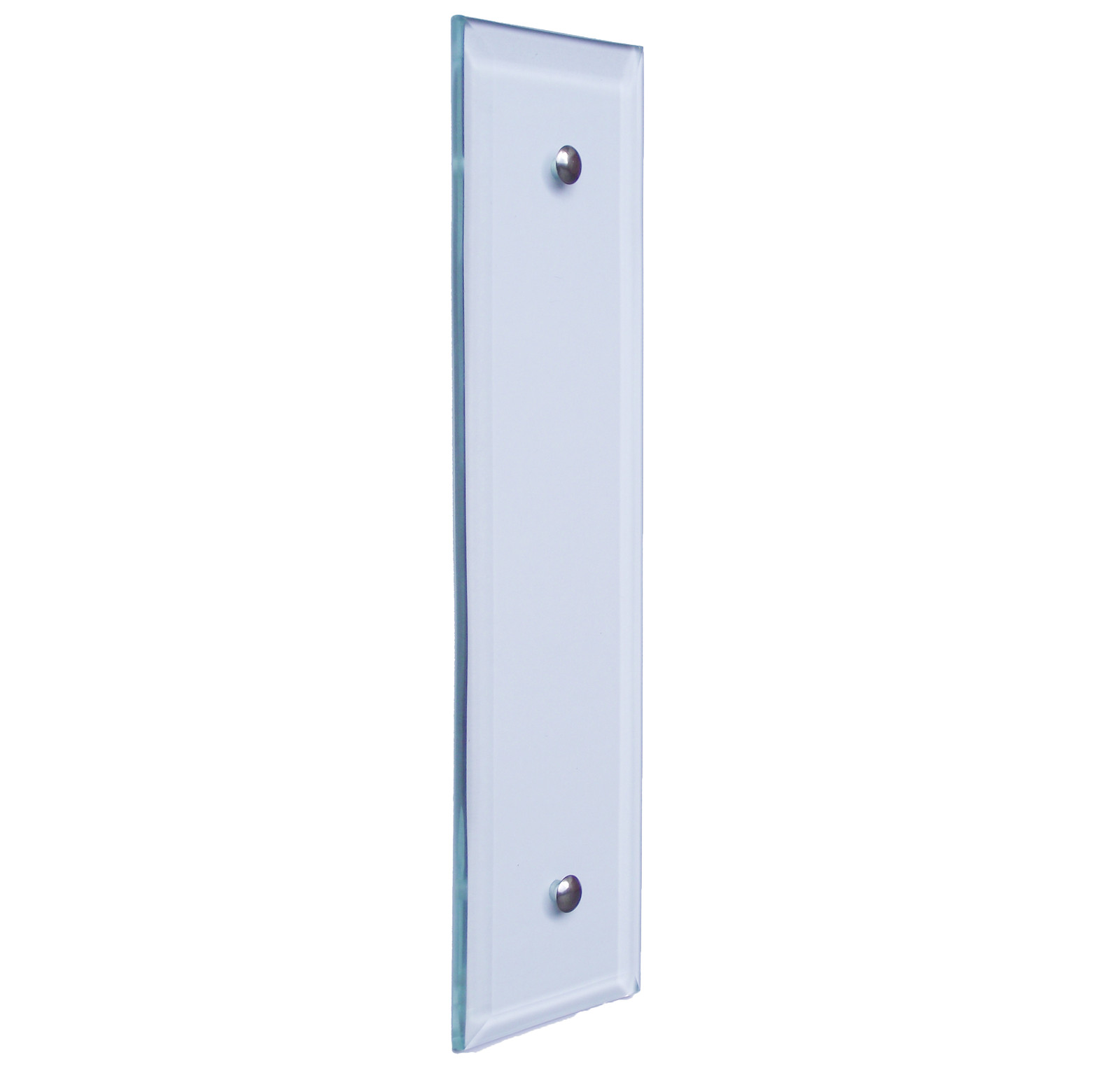 Crystal Glass Finger Door Push Plate