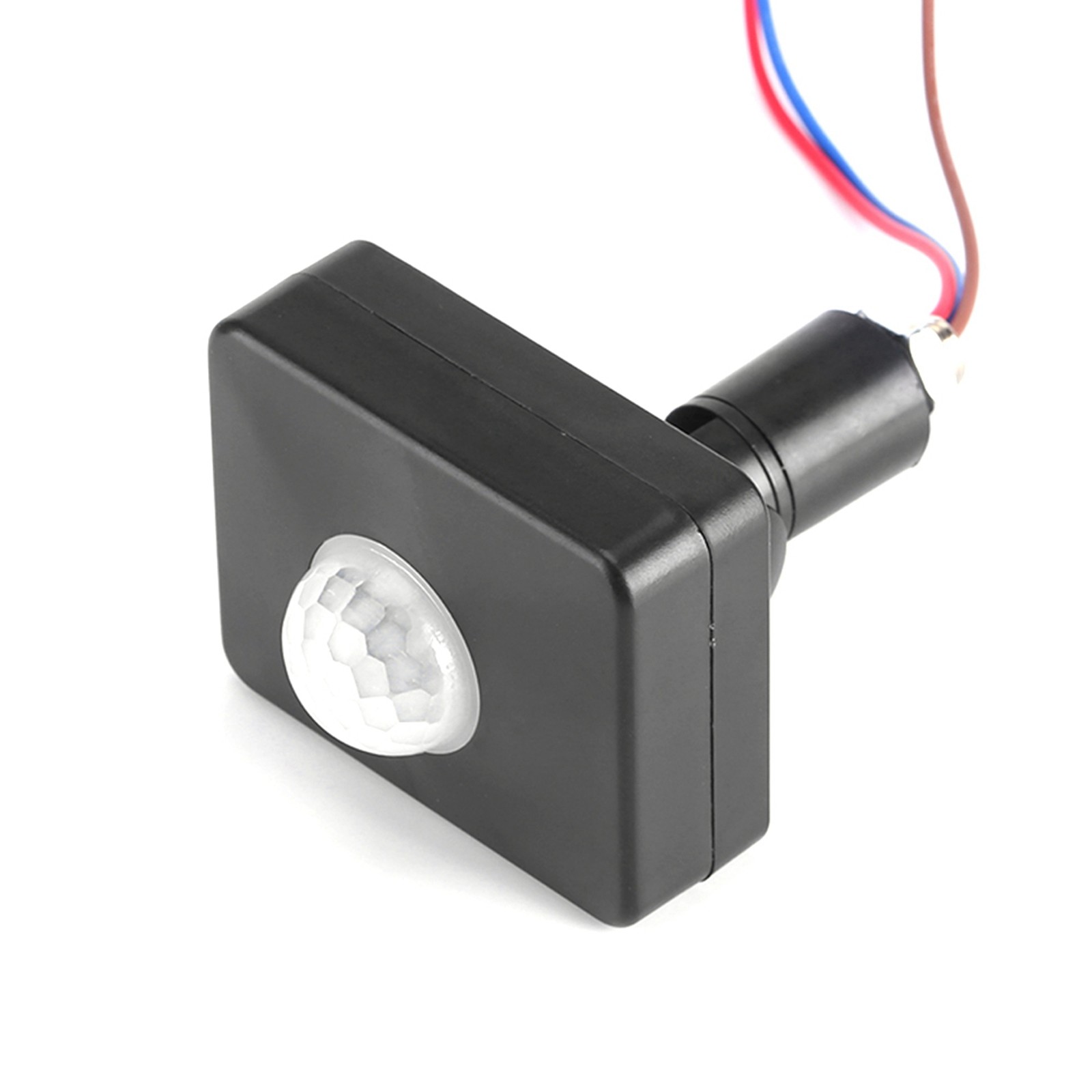 Black PIR Switch Infrared Motion Lighting Sensor Detector Wall Pavement Switch❀