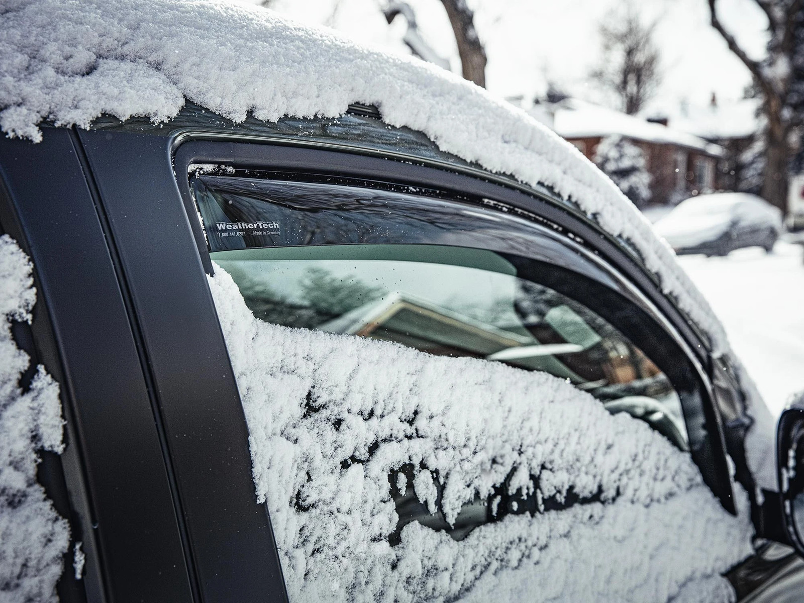WeatherTech Side Window Deflectors for 2011-2018 VW Jetta - Dark Tint, 82549IM