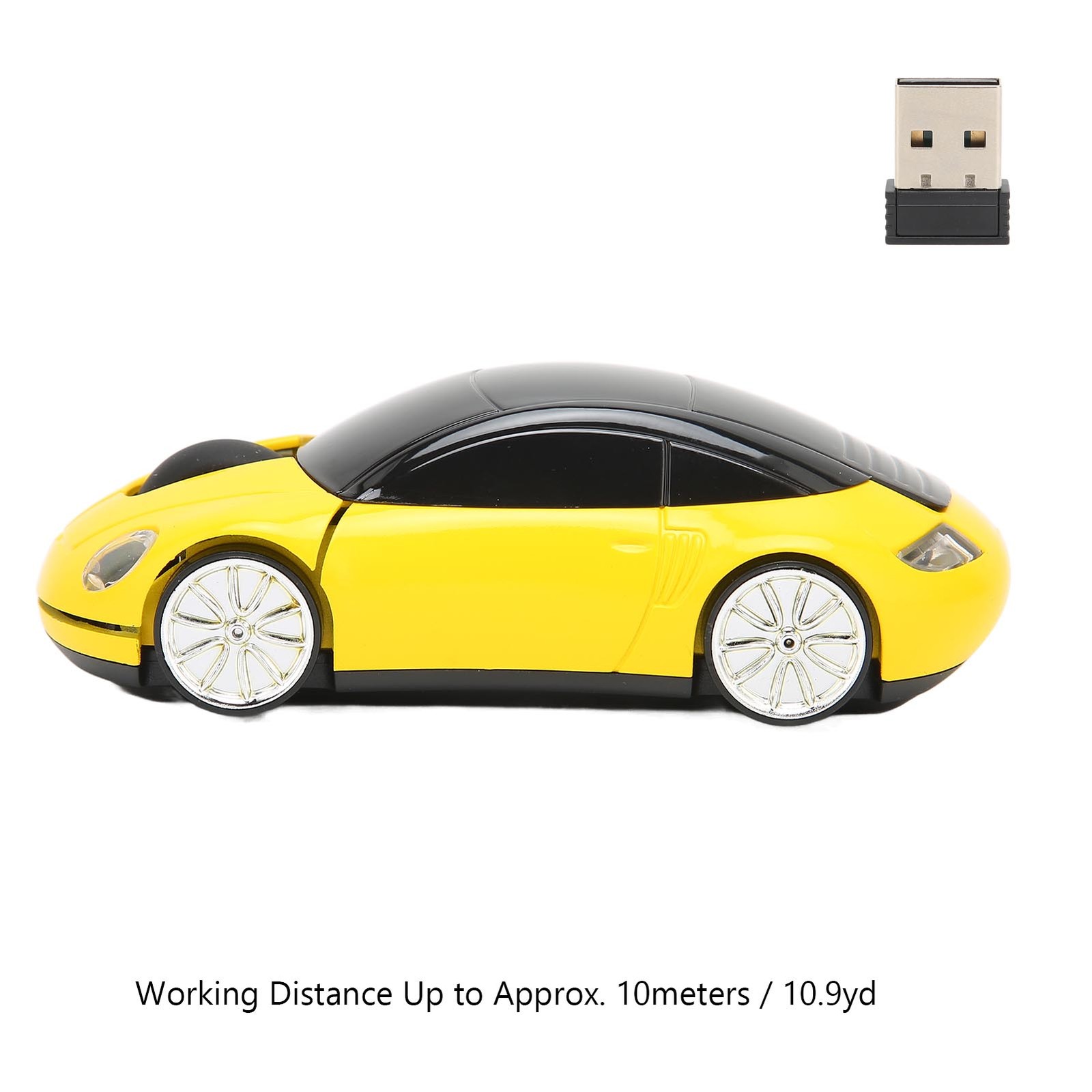 Gaming Mouse Stylish Car Shape Plug And Play For Laptops Excellent