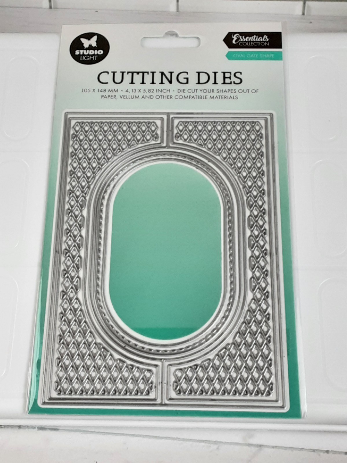 NEW Studio Light Essential Collection Oval Gate Shape Die 7 Dies Largest 6x4.25