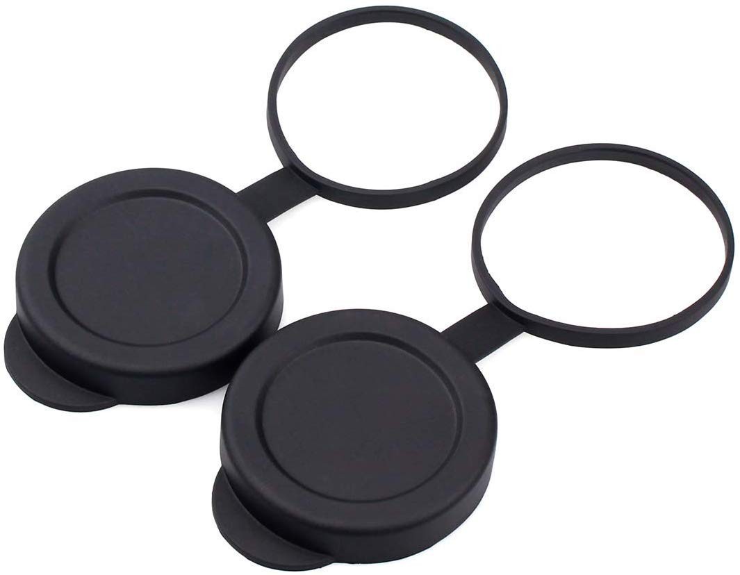 SVBONY Binocular Lens Caps, Protective Rubber Objective Lens Caps