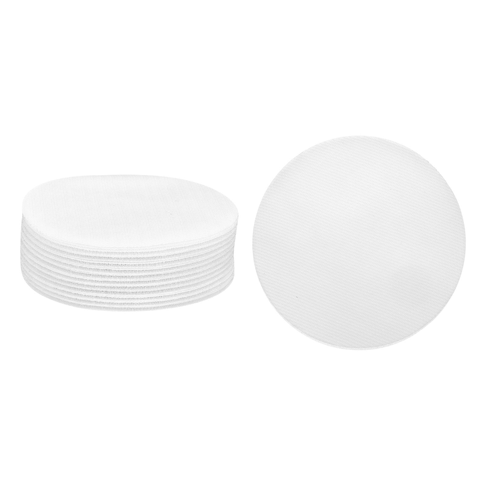 24 Pcs Carpet Spot Markers Floor Circle Dots for Classroom, White