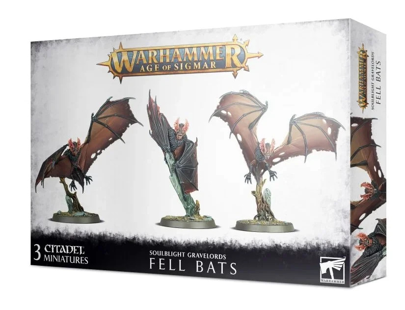 Warhammer Age of Sigmar: Soulblight Gravelords - Fell Bats NEW