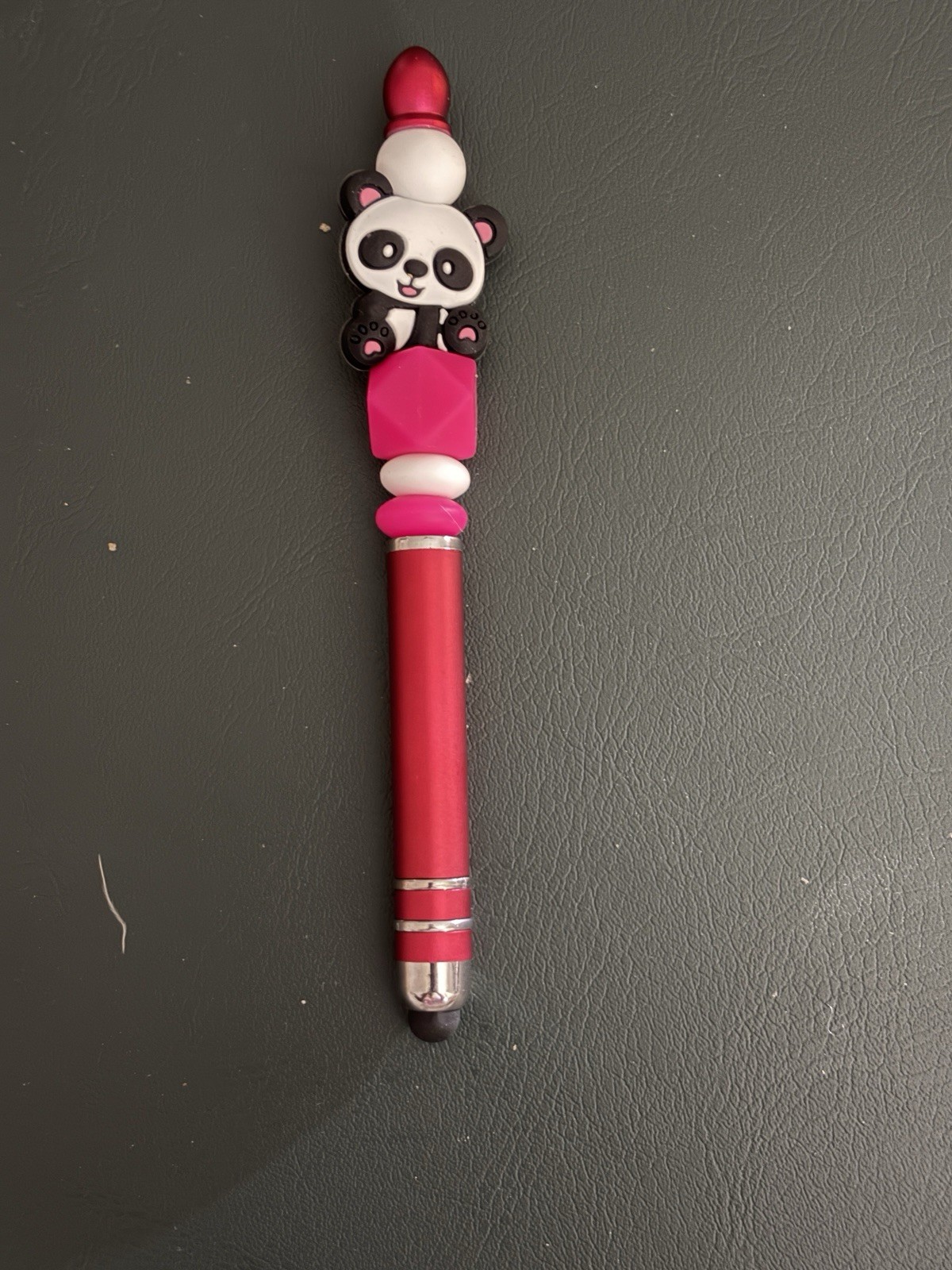 2  In 1 Stylus/pen Panda Focal Bead In