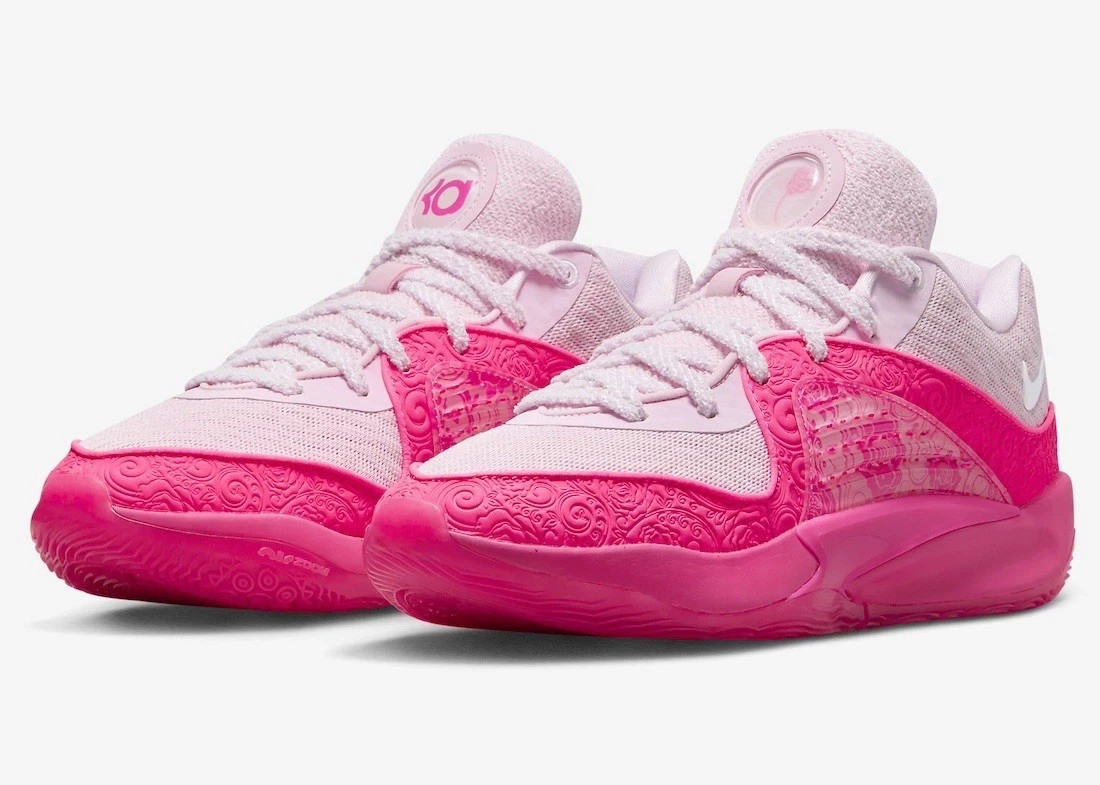 Women's KD 16 NRG “Aunt Pearl” Pink Foam Size US 5.5-11