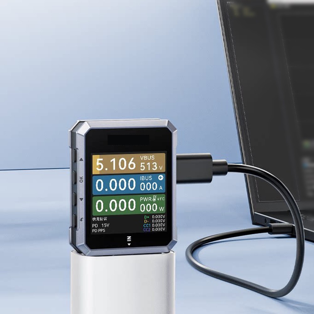 240W USB-C for pd 3.1 Power Analyzer for Battery Capacity Calculation Testing