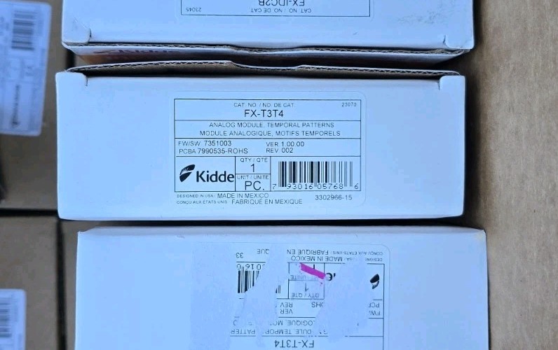 KIDDE FX-T3T4 TEMPORAL PATTERN GENERATOR ADDRESSABLE MODULE NEW -FREE SHIPPING-