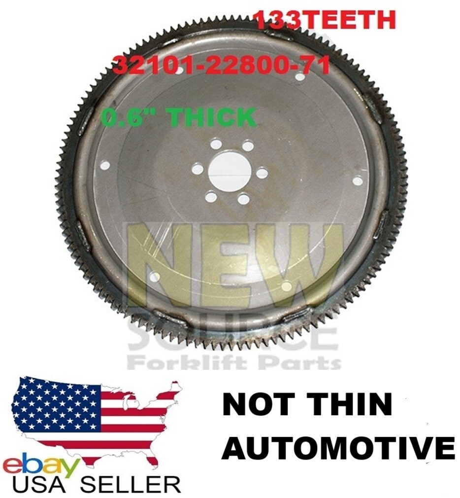32101-U2100-71 TOYOTA  FORKLIFT 4Y FLYWHEEL  32101-22800-71 13.4" X 0.60 " THICK