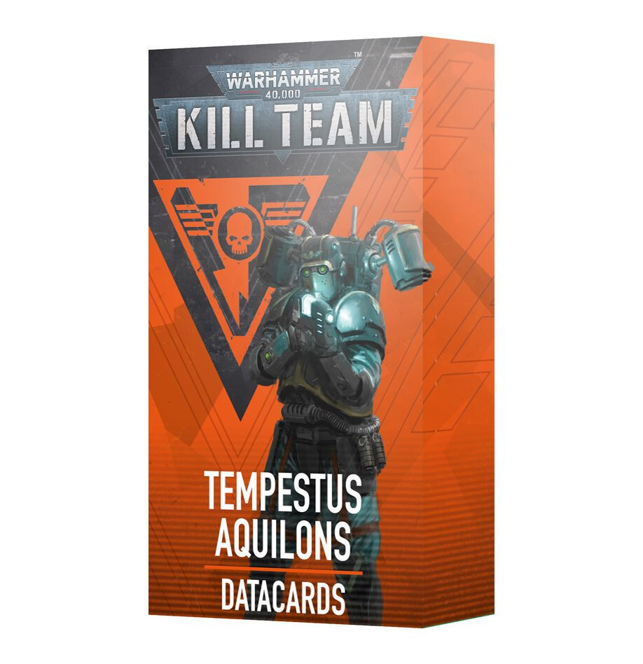 Kill Team Datacards: Tempestus Aquilons - Warhammer 40k - Brand New! 103-84