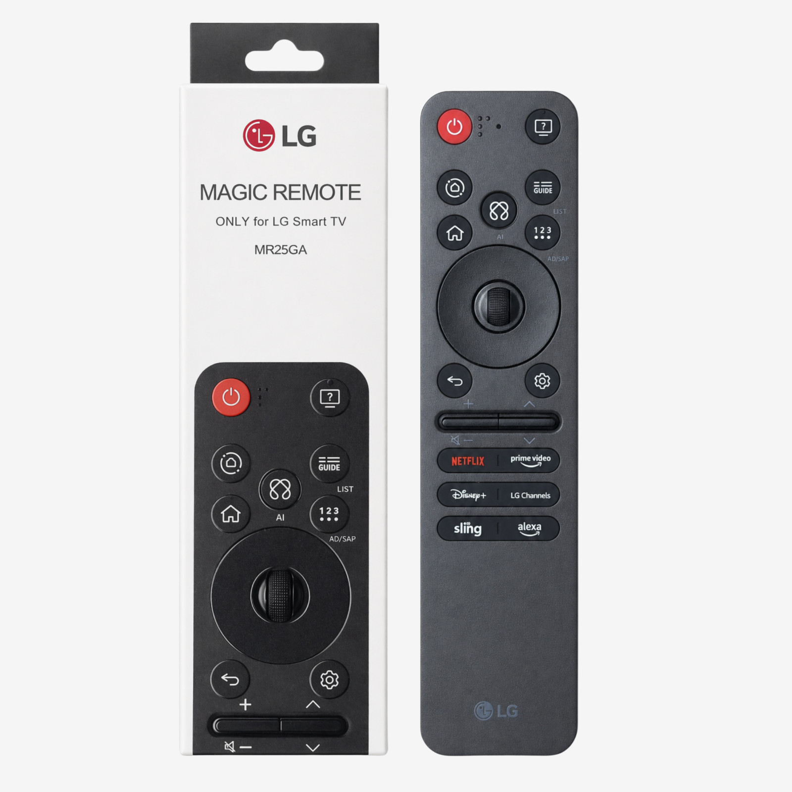 LG Smart TV Remote MR25GA For OLED C5 G5 B5 M5 QNED 80A 82A 85A 92A 9M All Sizes