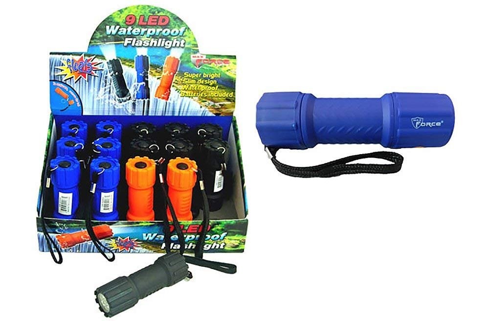Diamond Visions Max Force 08-0263 LED Waterproof Flashlight in Assorted...