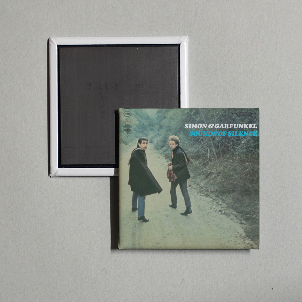 Simon & Garfunkel - Sounds Of Silence Album Cover Locker Fridge Magnet