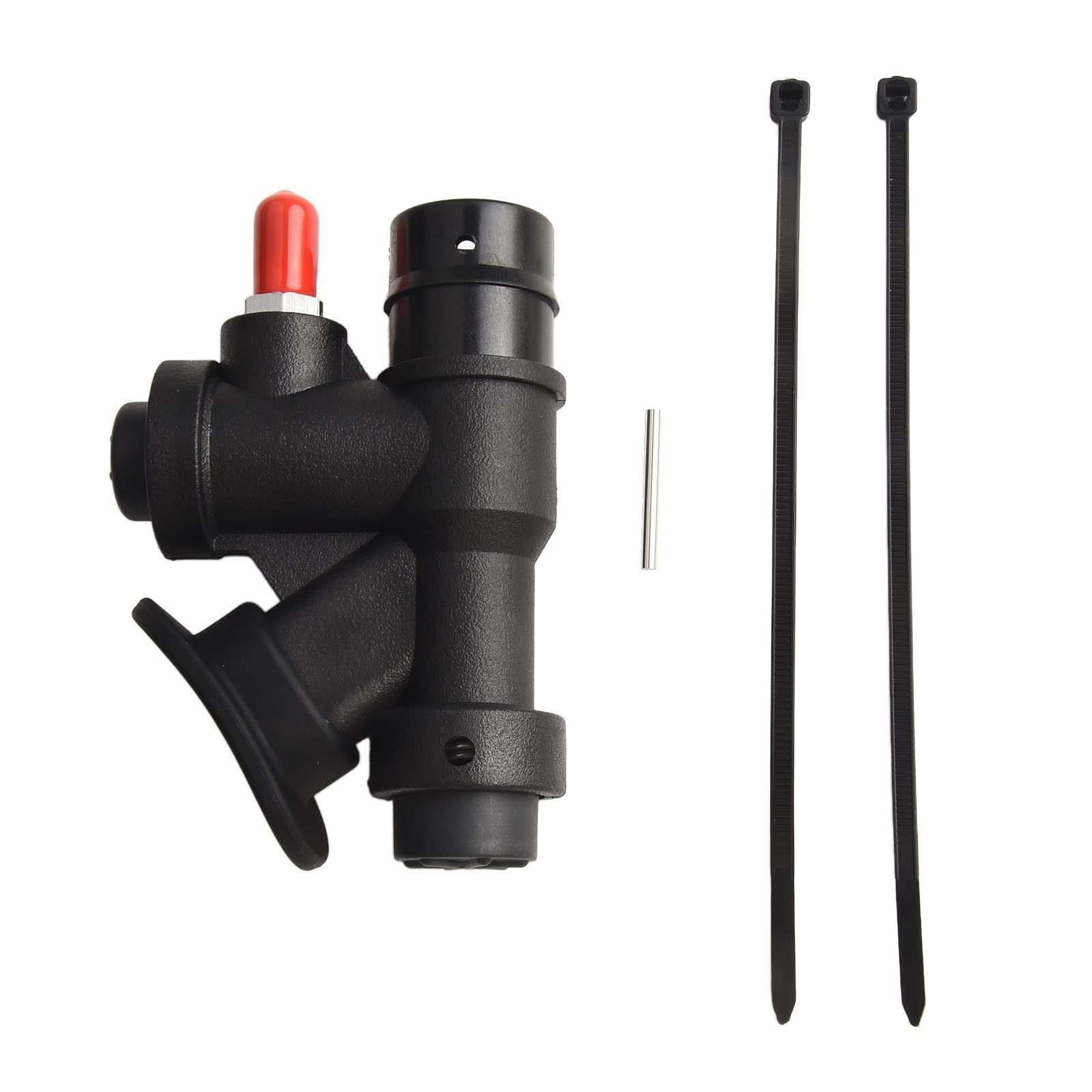 Oral Inflator Cable Tie With Cable Tie With Hairpin Bar 45 Degree
