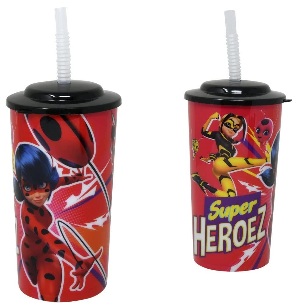 United Pacific Designs MLBAJ130: Miraculous Ladybug- 16 Oz. Pp Sports Tumbler wi