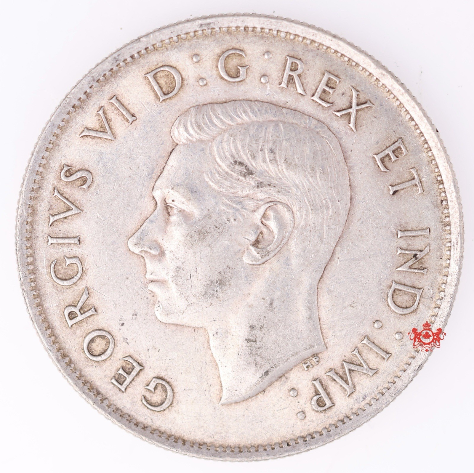 1937 Canada 50 Cents - AU/MS - Lot#17024