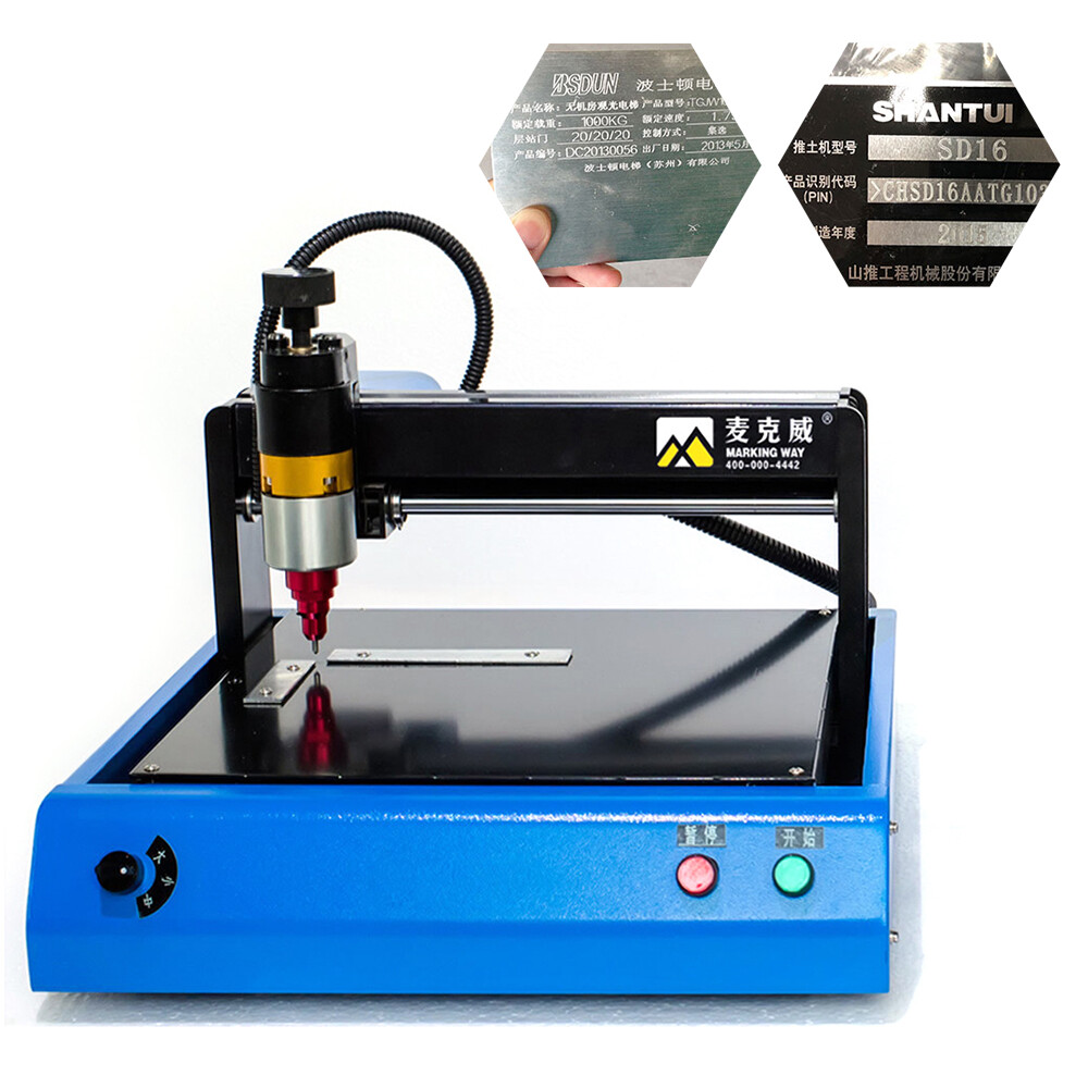 Electric Metal Marking Machine Number Letter Label Dot Peen Marking Engraver