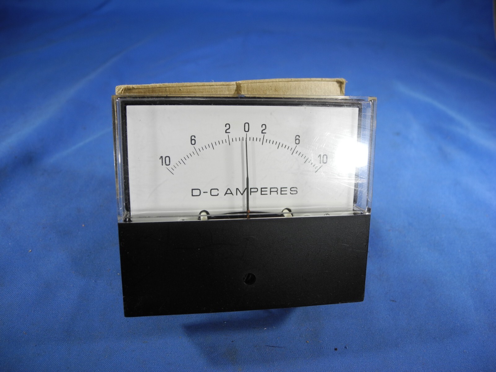GENERAL ELECTRIC PANEL METER 10-0-10 DC AMPERES 8505 251-2