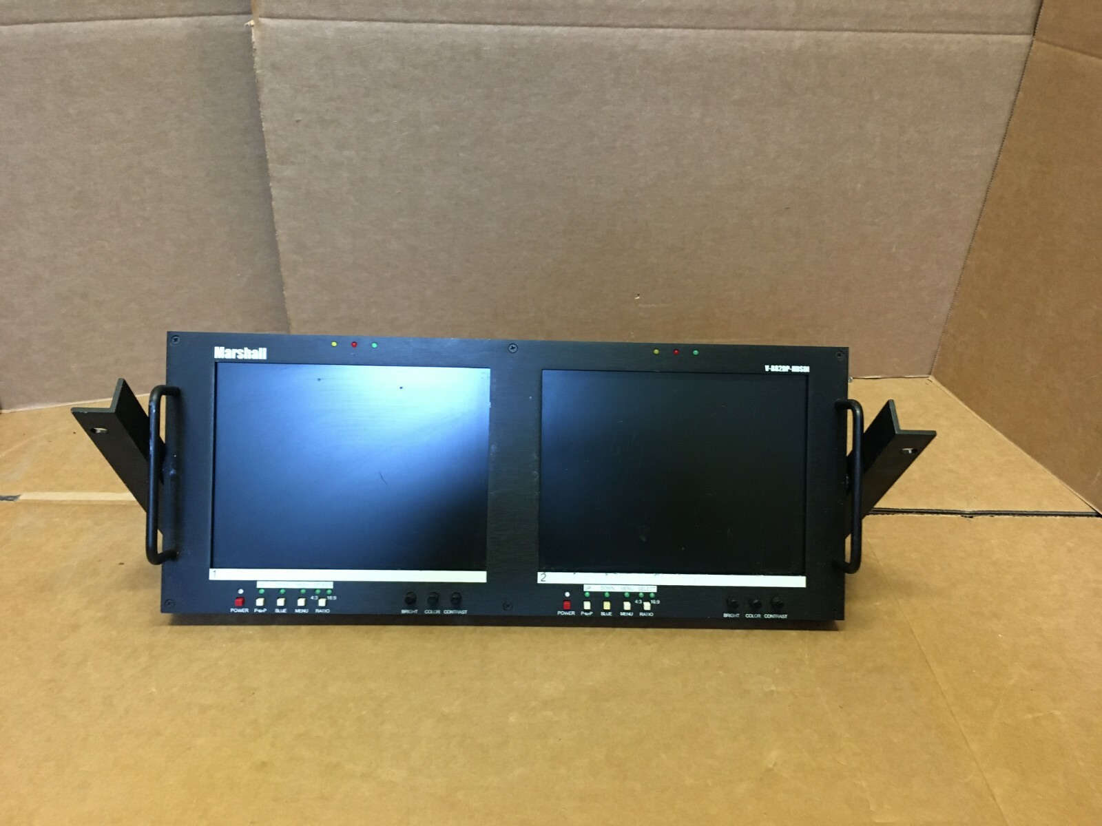 Marshall V-R82DP-HDSDI Dual Professional 8.4"LCD Screen Monitors Rack Mountable