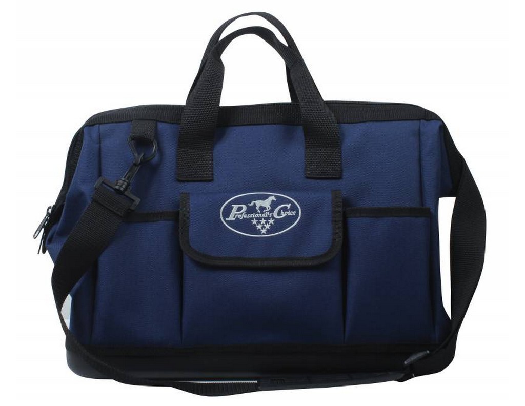 Professionals Choice Tote Rubber Heavy Duty Pockets Navy PC-HDTOTE