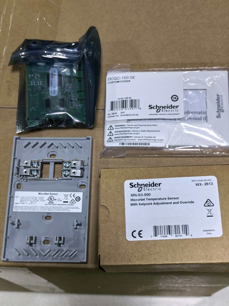 Schneider Electric MN-S3-500 MicroNet Sensor Setpoint Adjustment Override