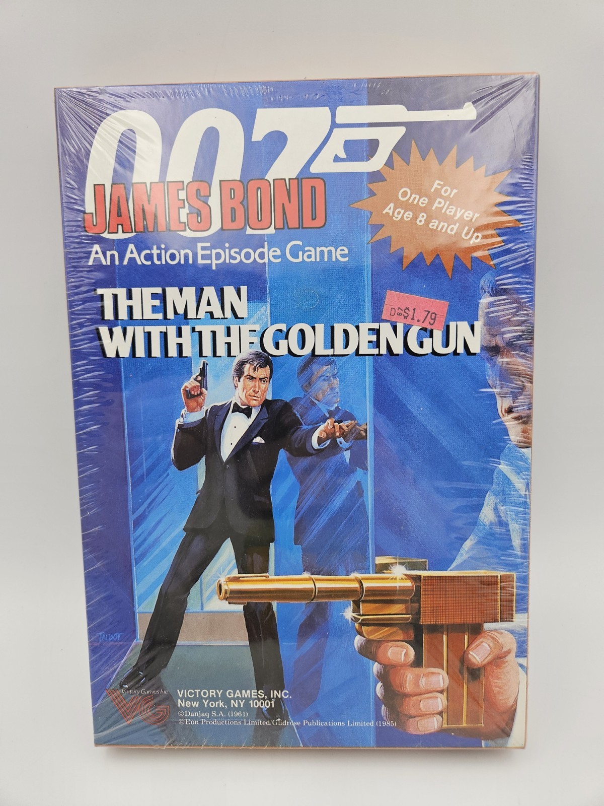 Victory James Bond Man With the Golden Gun Action Episode Game Brand New Sealed