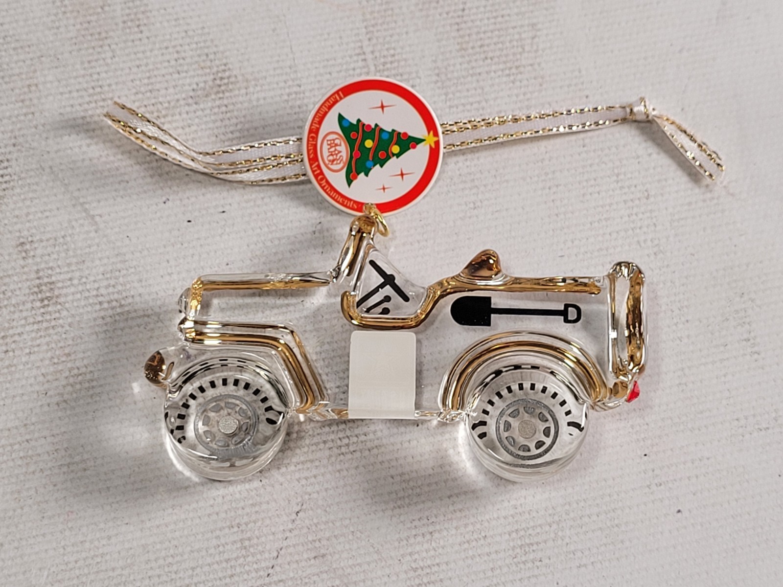 Glass Baron U.S. Army Jeep Ornament C22-W3 751-A